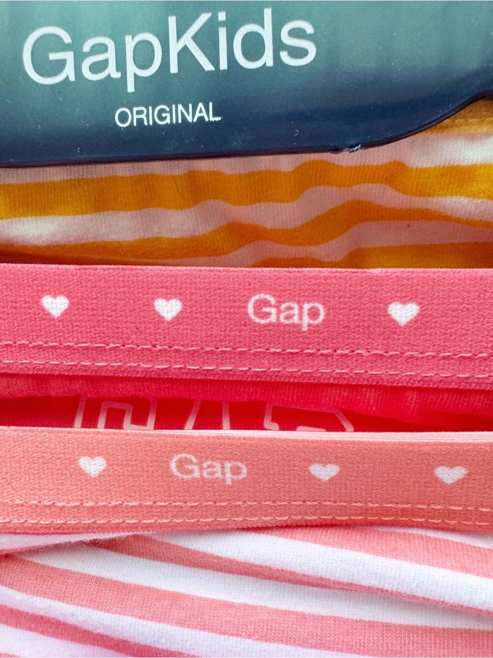 Gap Girl New 5-pack Multi colored Cotton Bikini Briefs Size S NWT - Picture 8 of 12